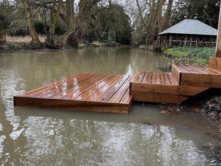 Belton House Punting Jetty Project
