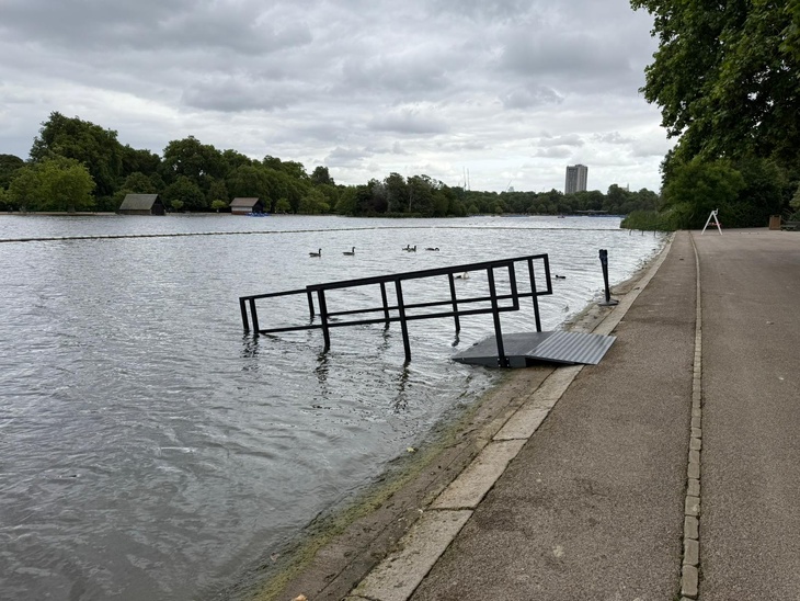 Access Ramp for Swimming